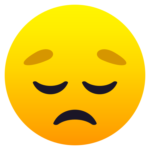 😔